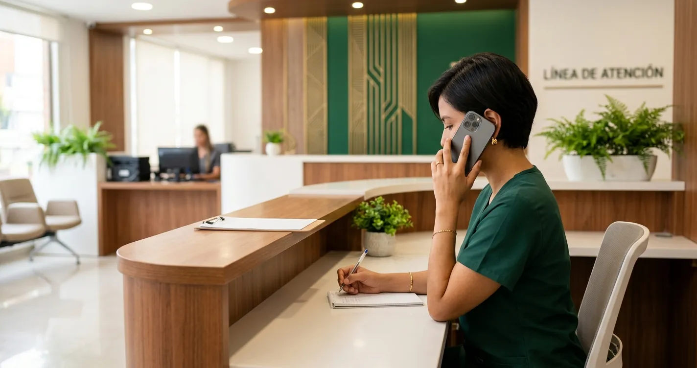 Teléfono Sanitas EPS Bogotá - líneas de atención para citas médicas y urgencias