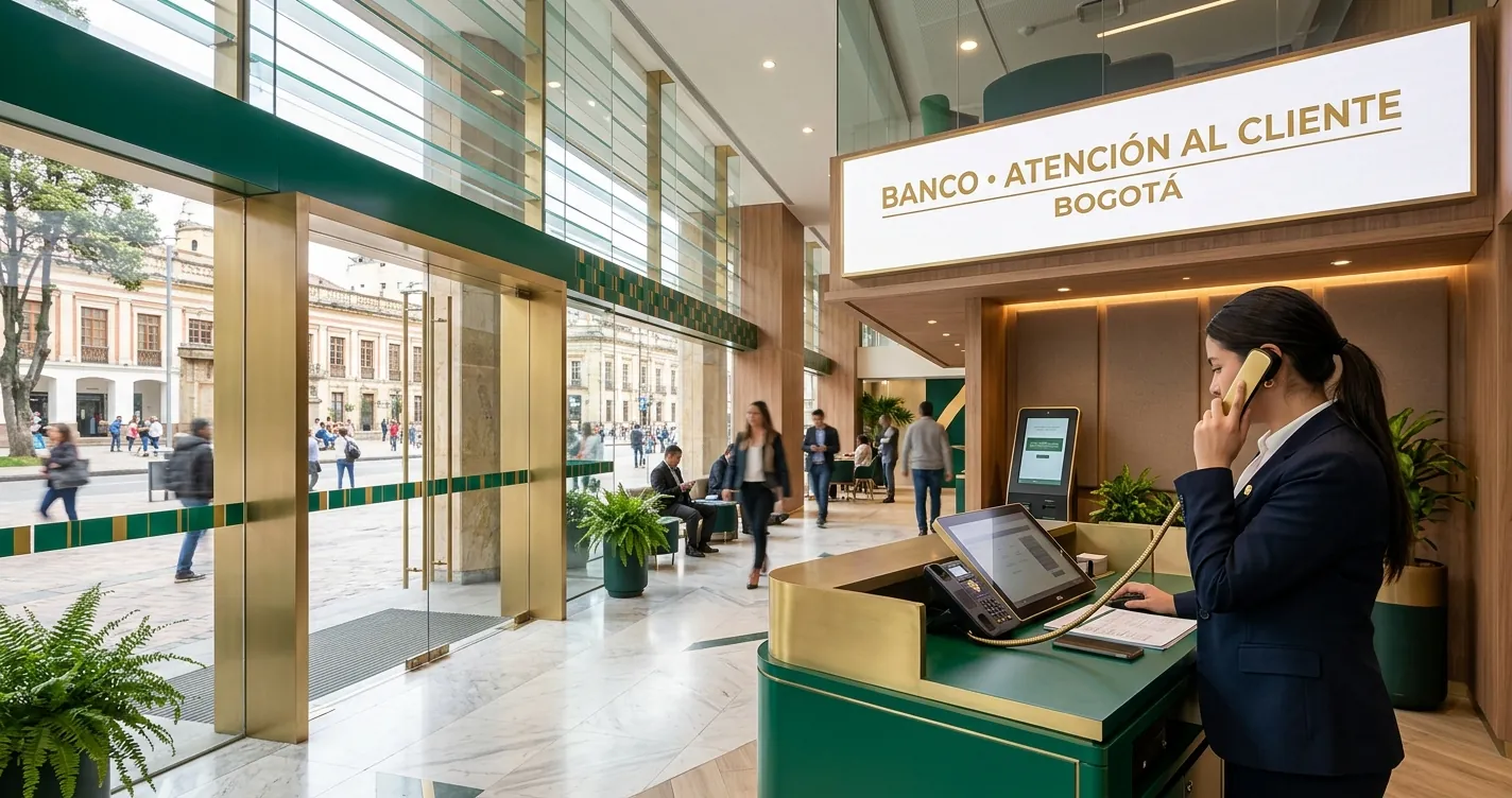 Teléfono Banco de Occidente Bogotá - líneas de atención al cliente y sucursales bancarias