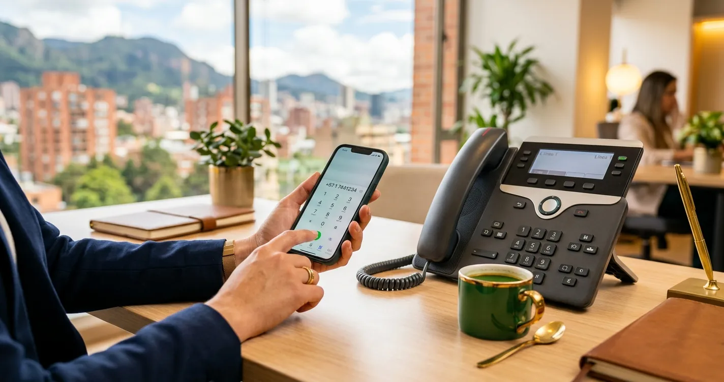 Indicativo para marcar a fijo en Bogotá 601 desde un teléfono celular