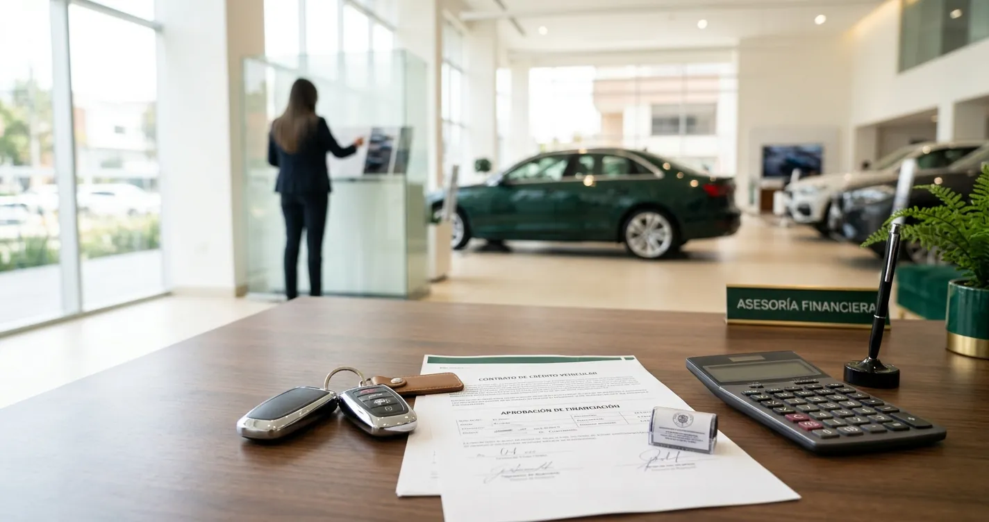 Crédito de vehículo en Bogotá 2026 - financiación bancaria para comprar carro con tasas y requisitos