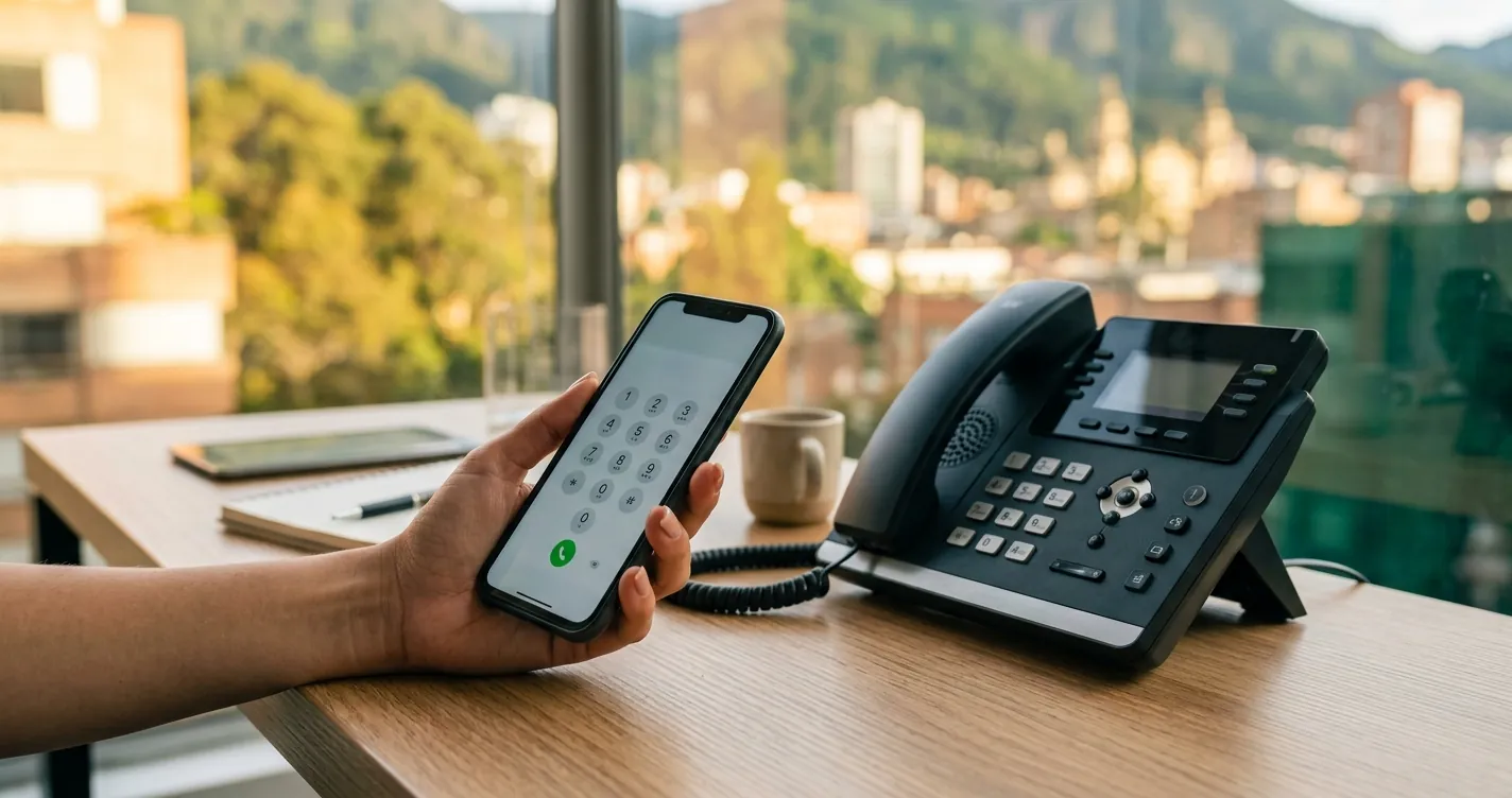 Marcar de celular a fijo en Bogotá con el indicativo 601 - guía de marcación de 10 dígitos en Colombia