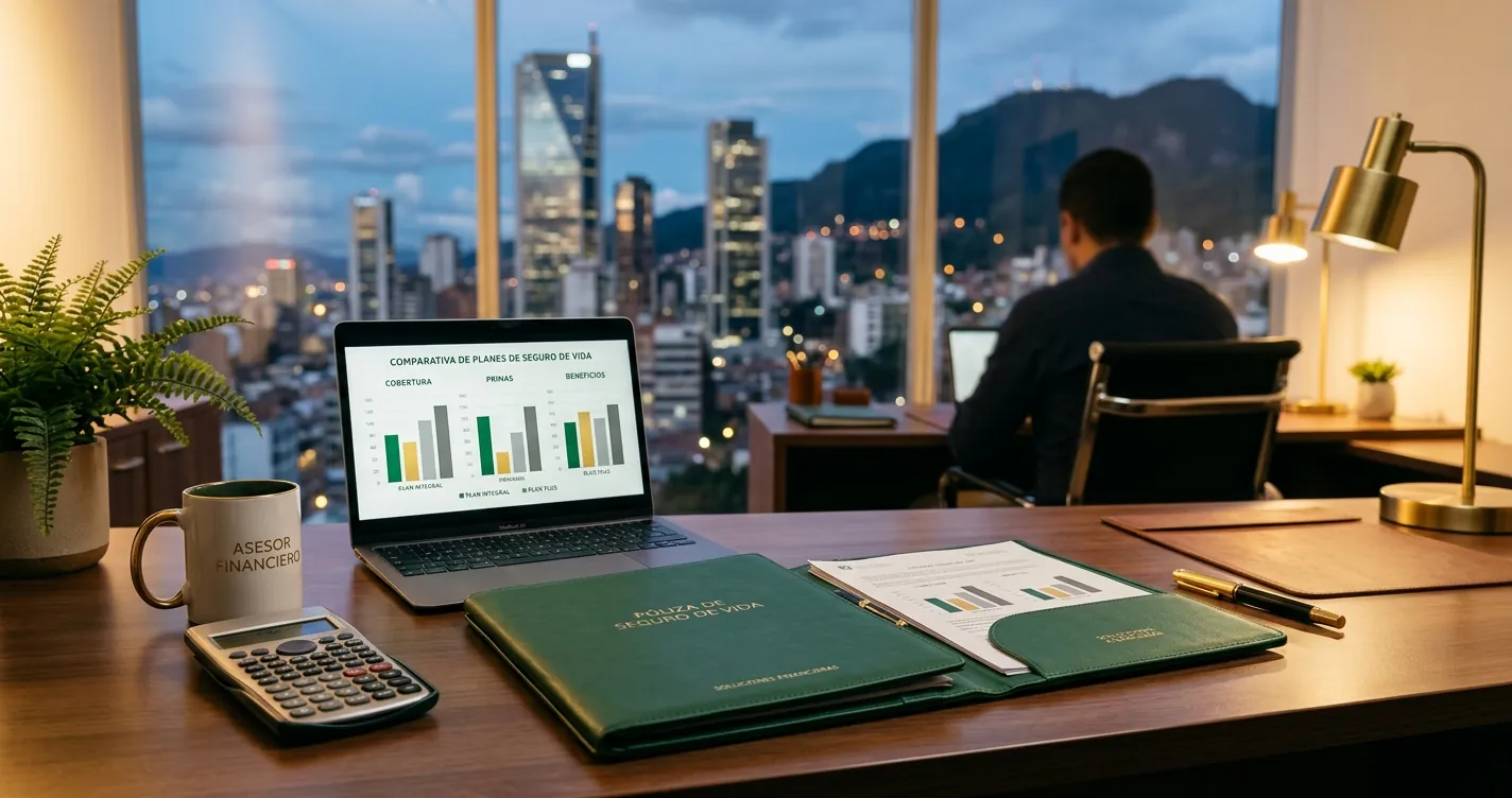 Seguros de vida en Bogotá 2026 - comparativa de compañías, coberturas y precios por edad
