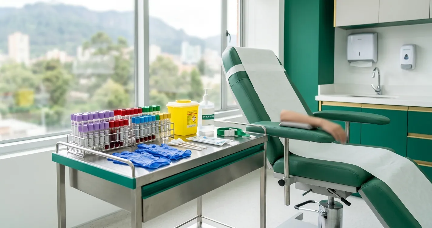 Prueba de embarazo en sangre en Bogotá - laboratorio clínico para el examen de beta hCG